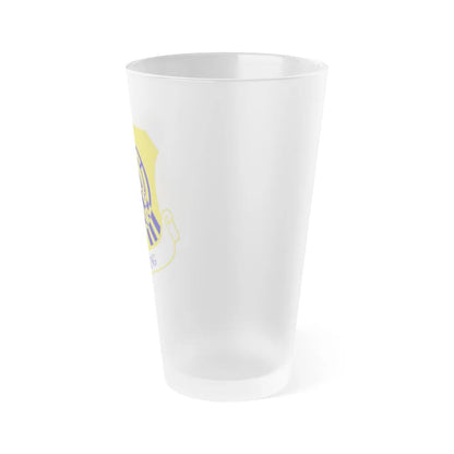 15th Wing (U.S. Air Force) Frosted Pint Glass 16oz-Go Mug Yourself