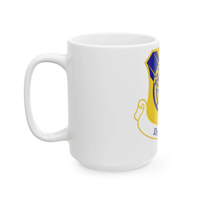 15th Wing (U.S. Air Force) White Coffee Mug-Go Mug Yourself