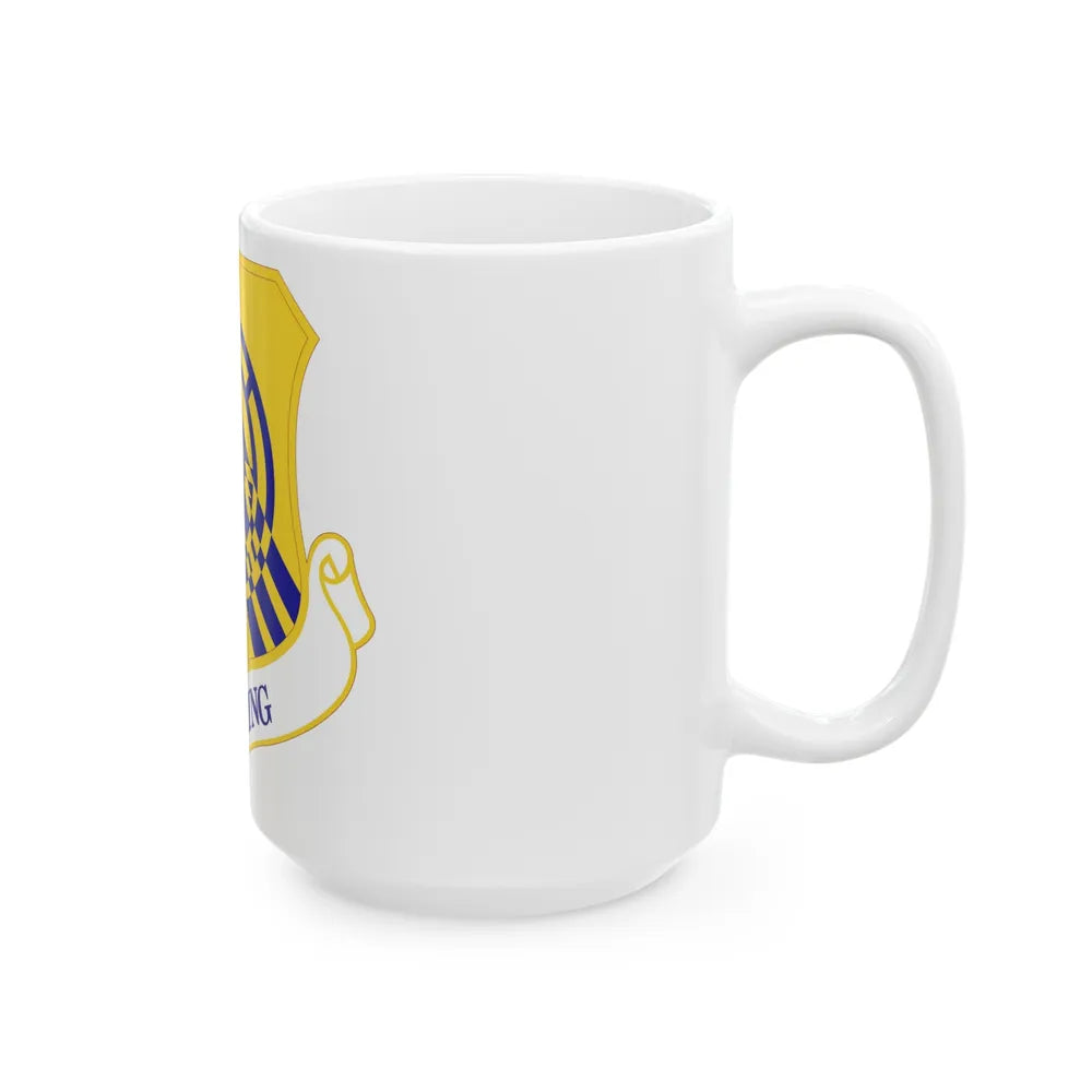 15th Wing (U.S. Air Force) White Coffee Mug-Go Mug Yourself