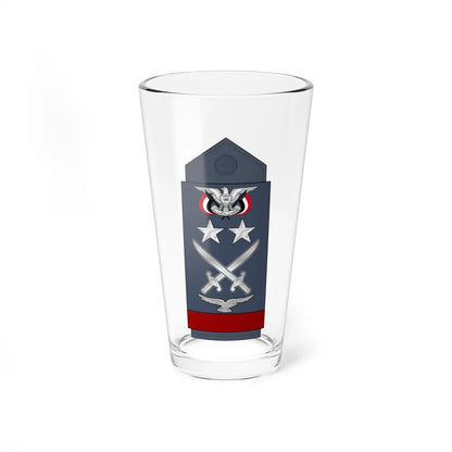15.YAF GEN (Yemen) (Military Rank) Pint Glass 16oz 16oz - Go Mug Yourself