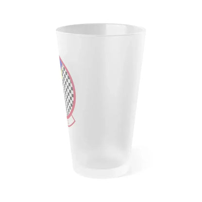 16 Airborne Command and Control Squadron ACC (U.S. Air Force) Frosted Pint Glass 16oz - Go Mug Yourself