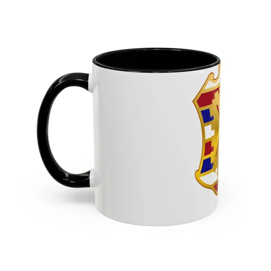 16 Antiaircraft Artillery Gun Battalion (U.S. Army) Accent Coffee Mug - Go Mug Yourself