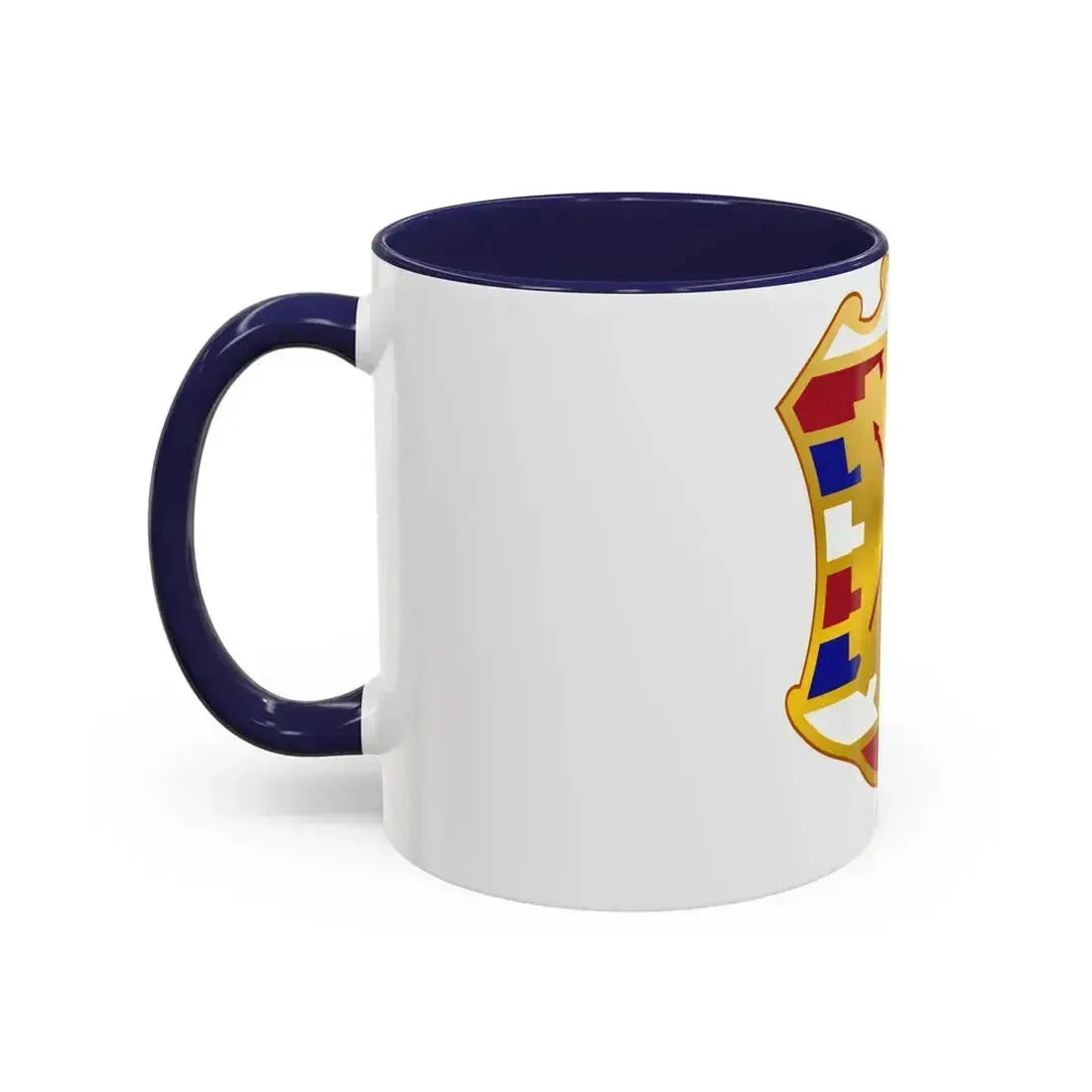 16 Antiaircraft Artillery Gun Battalion (U.S. Army) Accent Coffee Mug - Go Mug Yourself