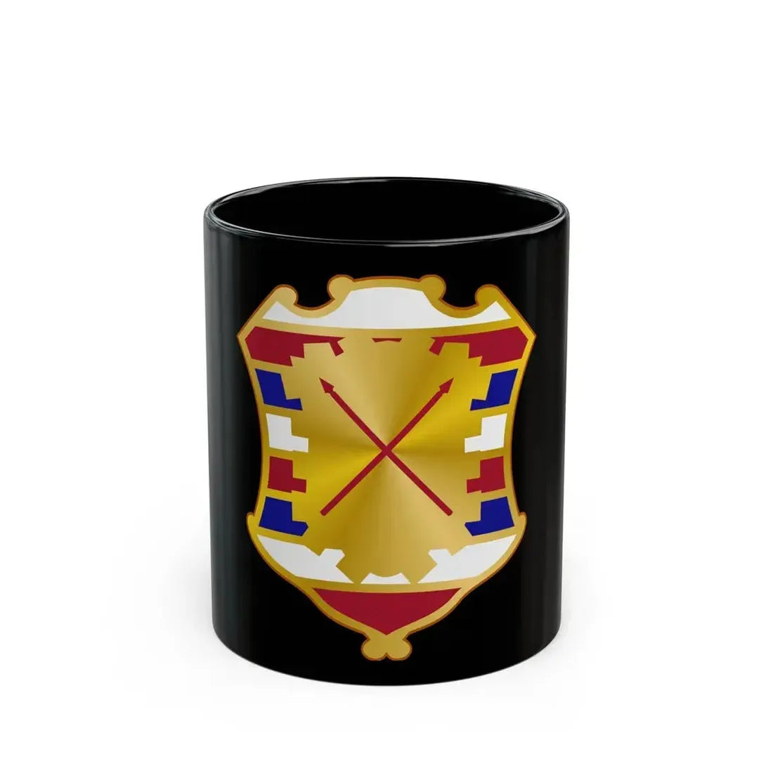 16 Antiaircraft Artillery Gun Battalion (U.S. Army) Black Coffee Mug 11oz - Go Mug Yourself