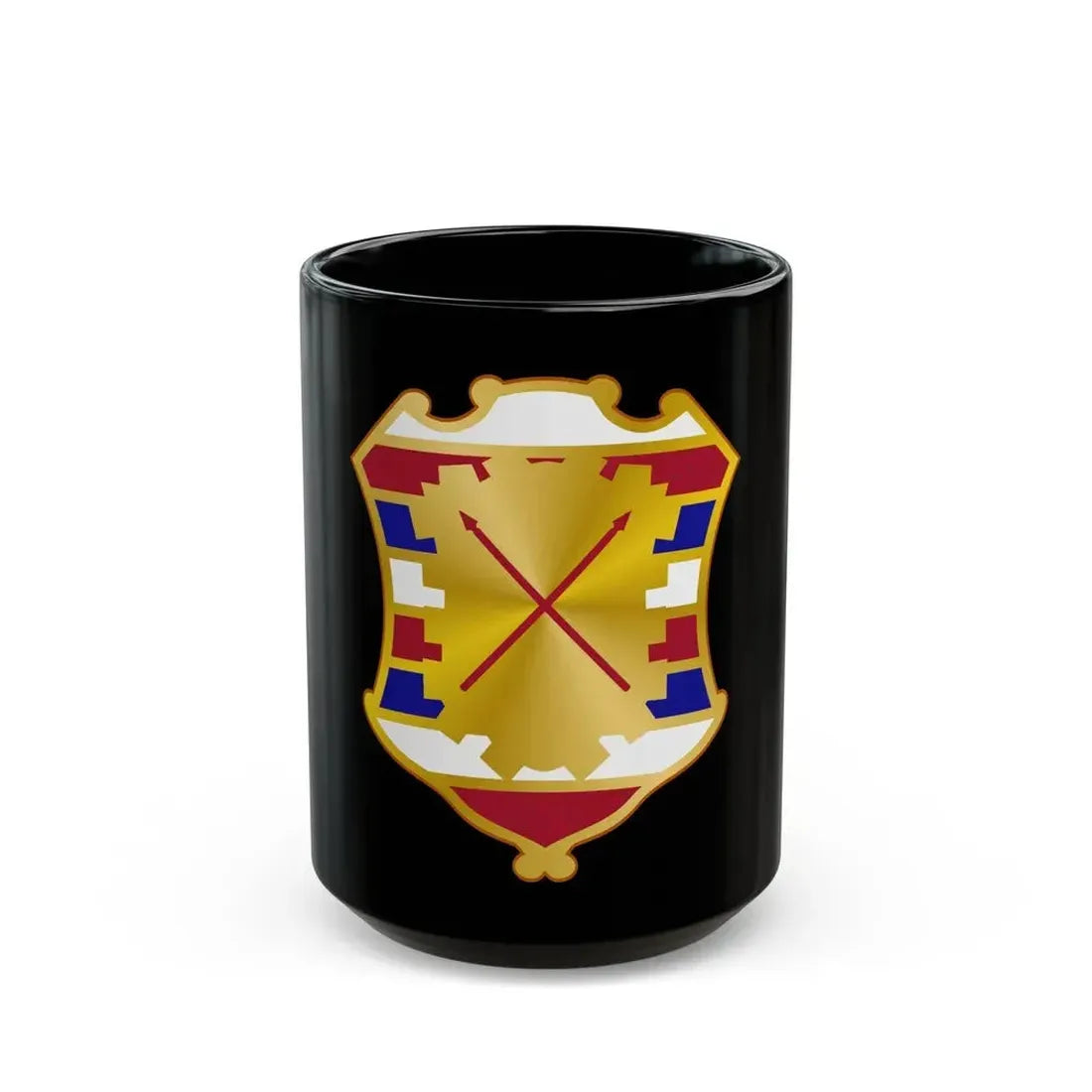 16 Antiaircraft Artillery Gun Battalion (U.S. Army) Black Coffee Mug 15oz - Go Mug Yourself