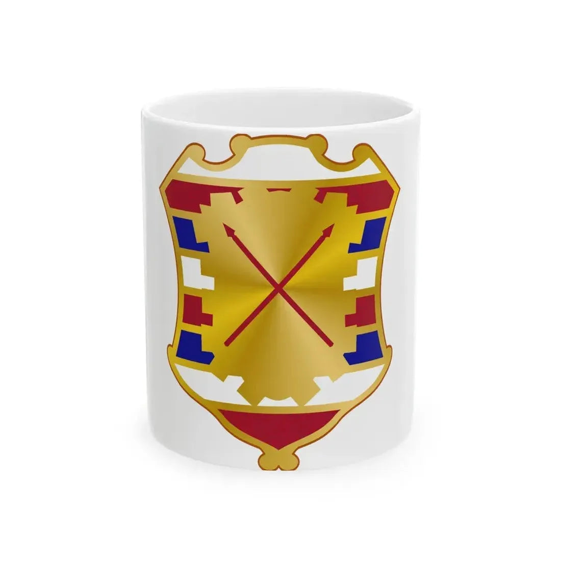 16 Antiaircraft Artillery Gun Battalion (U.S. Army) White Coffee Mug 11oz - Go Mug Yourself