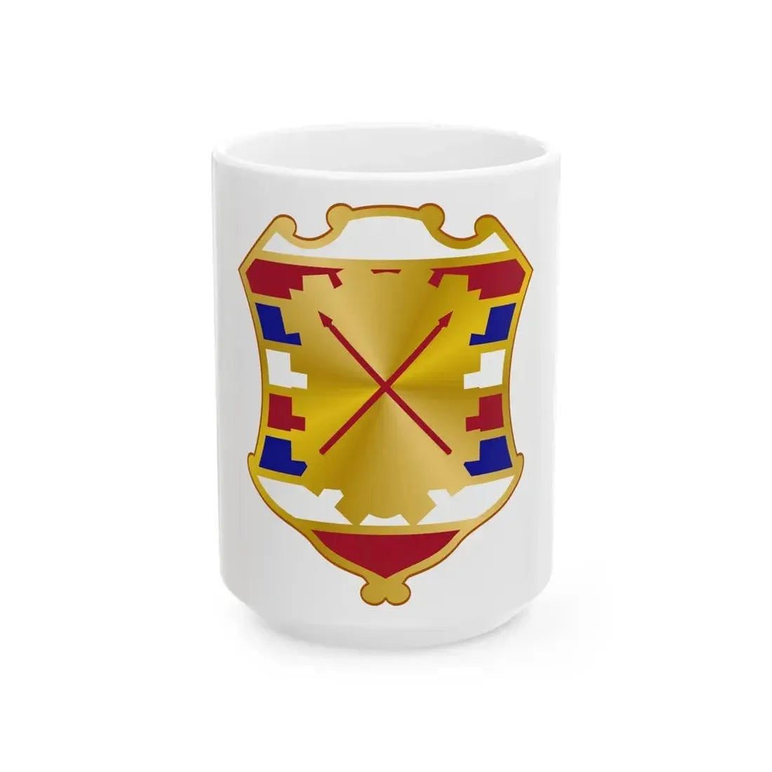 16 Antiaircraft Artillery Gun Battalion (U.S. Army) White Coffee Mug 15oz - Go Mug Yourself