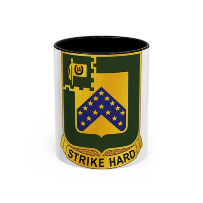 16 Cavalry Regiment (U.S. Army) Accent Coffee Mug 11oz Black - Go Mug Yourself
