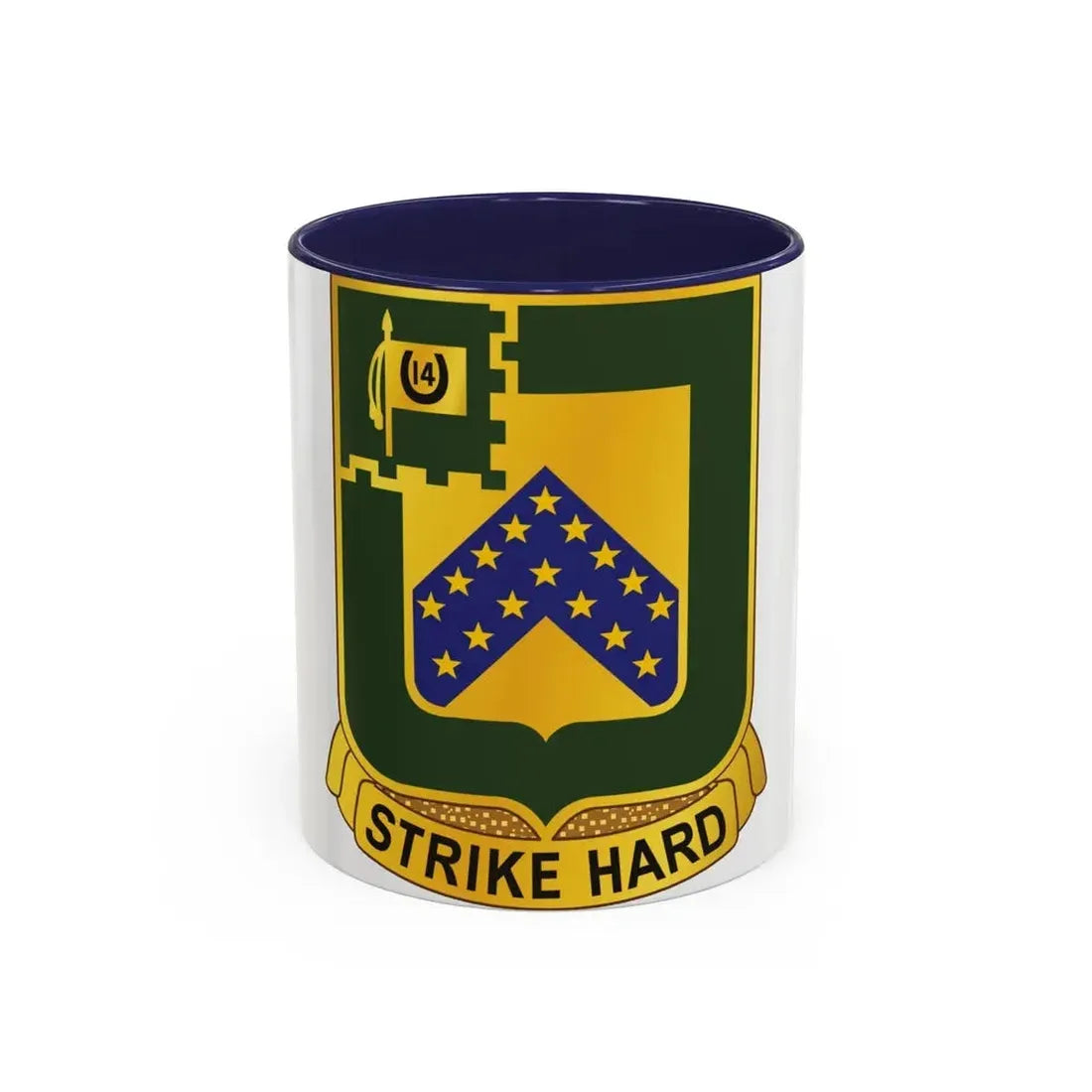16 Cavalry Regiment (U.S. Army) Accent Coffee Mug 11oz Navy - Go Mug Yourself