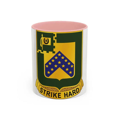 16 Cavalry Regiment (U.S. Army) Accent Coffee Mug 11oz Pink - Go Mug Yourself