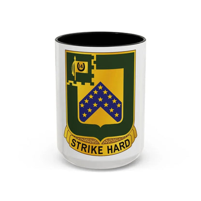 16 Cavalry Regiment (U.S. Army) Accent Coffee Mug 15oz Black - Go Mug Yourself