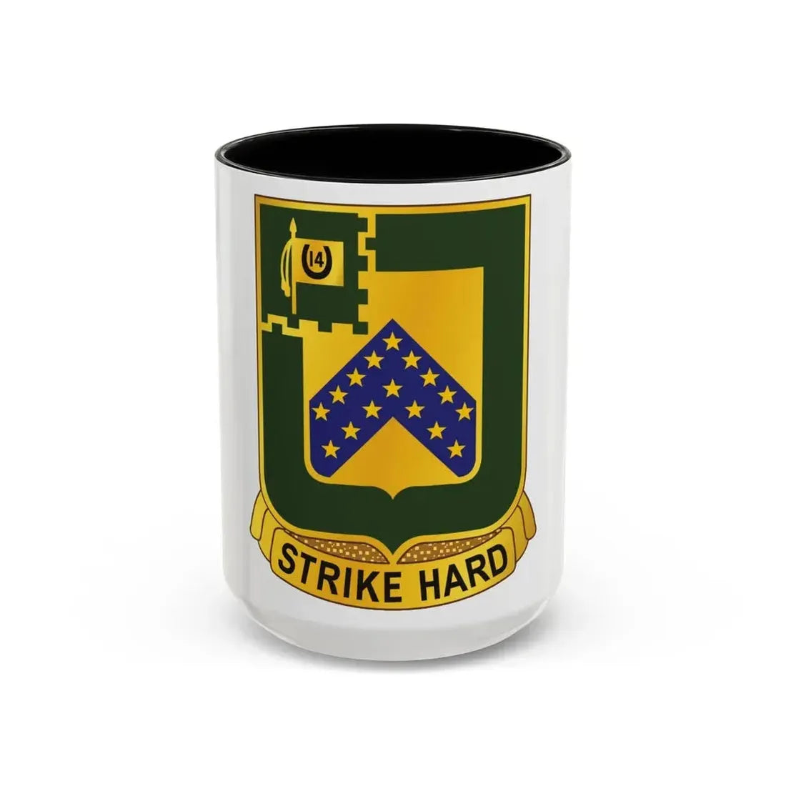 16 Cavalry Regiment (U.S. Army) Accent Coffee Mug 15oz Black - Go Mug Yourself