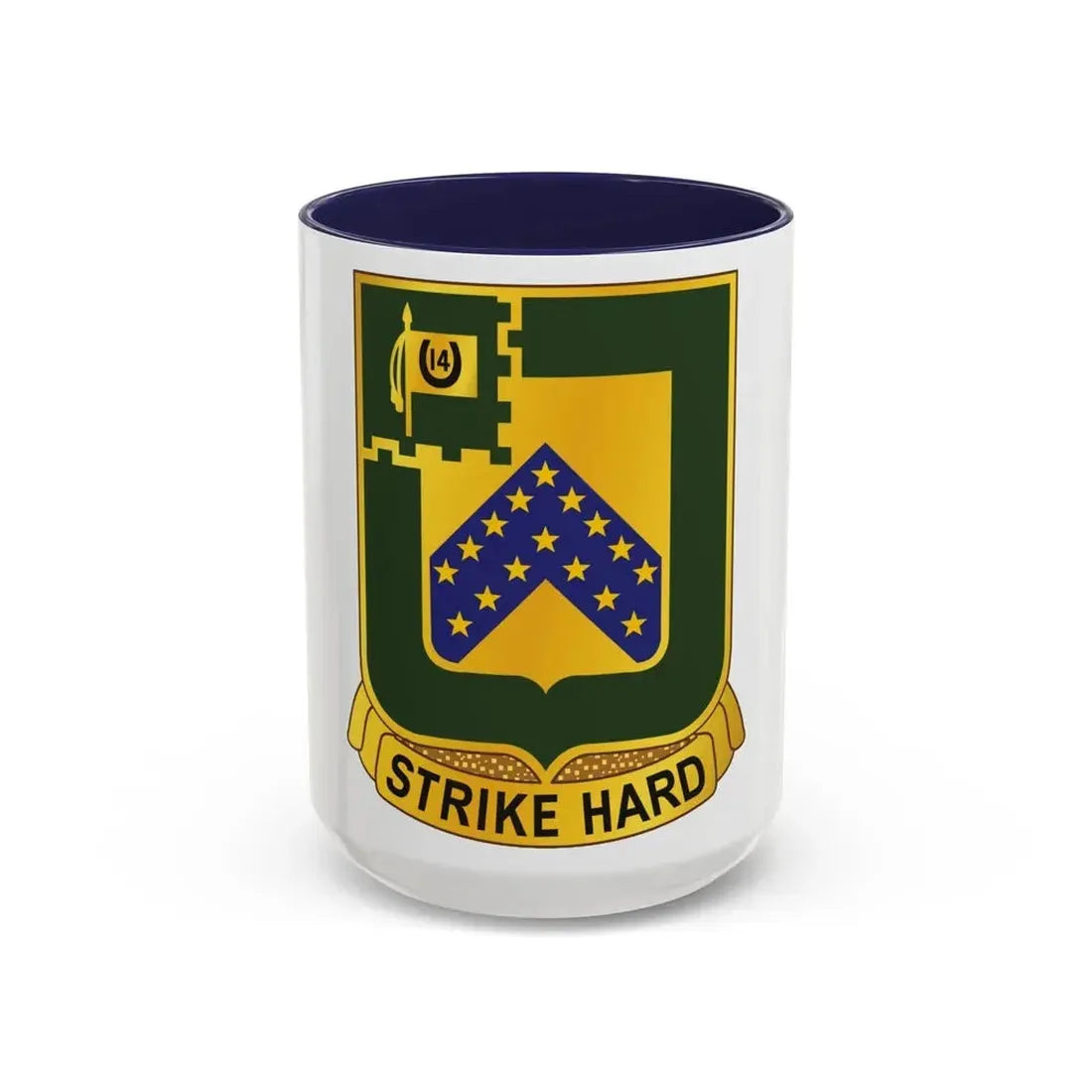16 Cavalry Regiment (U.S. Army) Accent Coffee Mug 15oz Navy - Go Mug Yourself