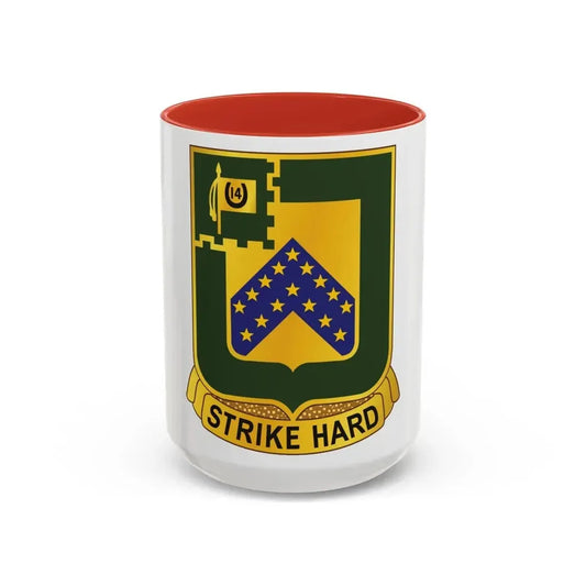 16 Cavalry Regiment (U.S. Army) Accent Coffee Mug 15oz Red - Go Mug Yourself