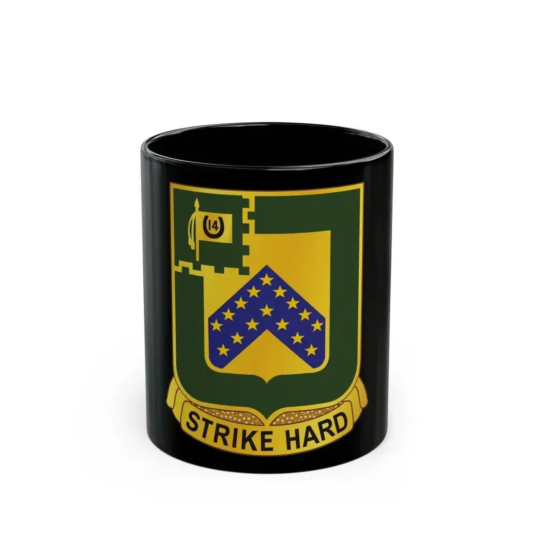 16 Cavalry Regiment (U.S. Army) Black Coffee Mug 11oz - Go Mug Yourself