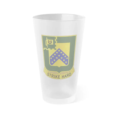 16 Cavalry Regiment (U.S. Army) Frosted Pint Glass 16oz Default Title - Go Mug Yourself