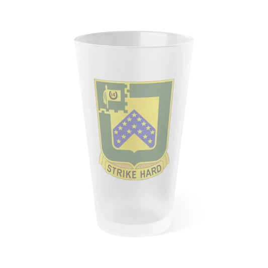 16 Cavalry Regiment (U.S. Army) Frosted Pint Glass 16oz Default Title - Go Mug Yourself