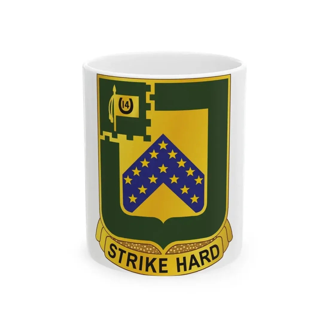 16 Cavalry Regiment (U.S. Army) White Coffee Mug 11oz - Go Mug Yourself