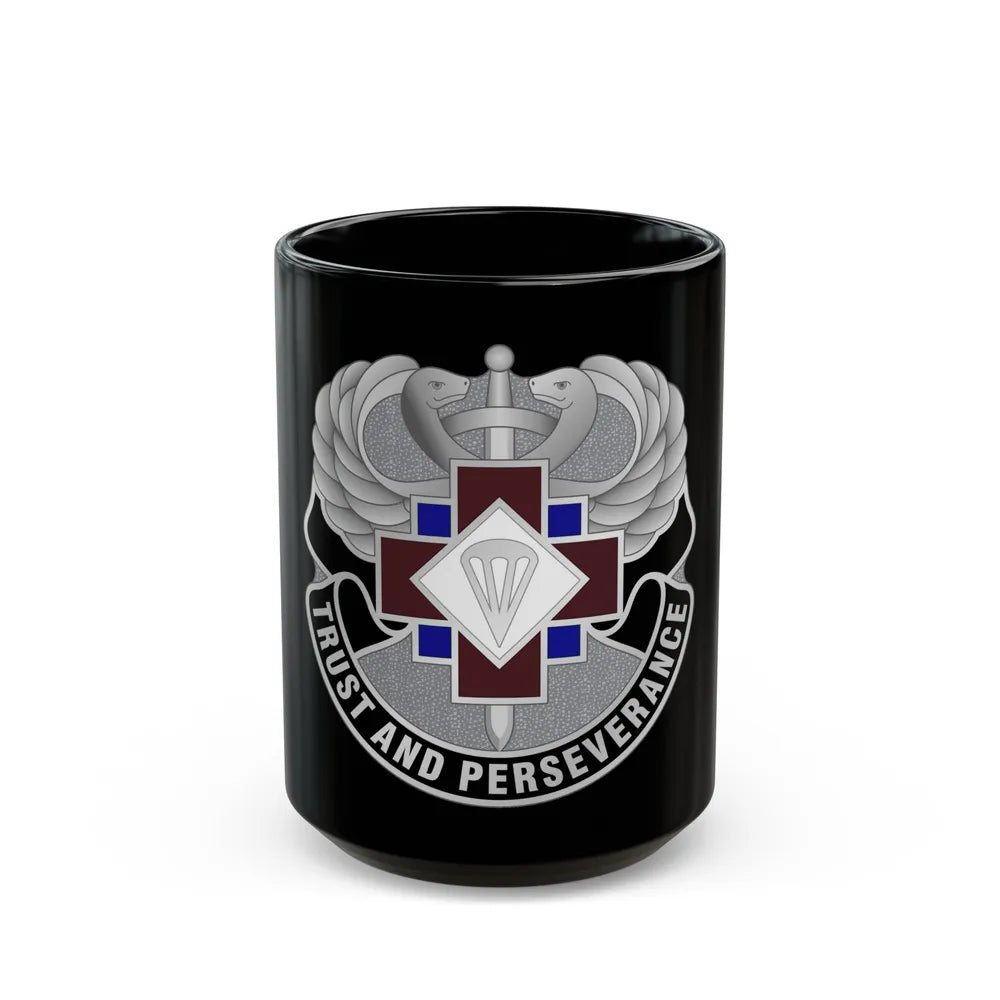 16 Hospital Center (U.S. Army) Black Coffee Mug-15oz-Go Mug Yourself