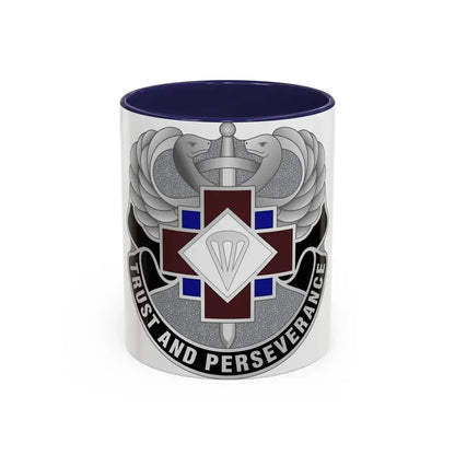 16 Hospital Center (U.S. Army) Accent Coffee Mug 11oz Navy - Go Mug Yourself