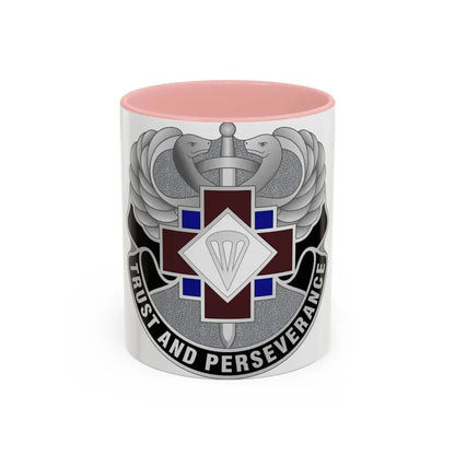 16 Hospital Center (U.S. Army) Accent Coffee Mug 11oz Pink - Go Mug Yourself