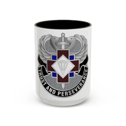 16 Hospital Center (U.S. Army) Accent Coffee Mug 15oz Black - Go Mug Yourself