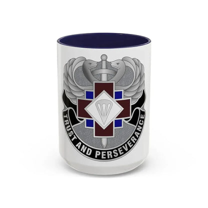 16 Hospital Center (U.S. Army) Accent Coffee Mug 15oz Navy - Go Mug Yourself