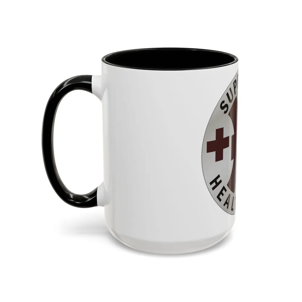 16 Medical Battalion (U.S. Army) Accent Coffee Mug-Go Mug Yourself