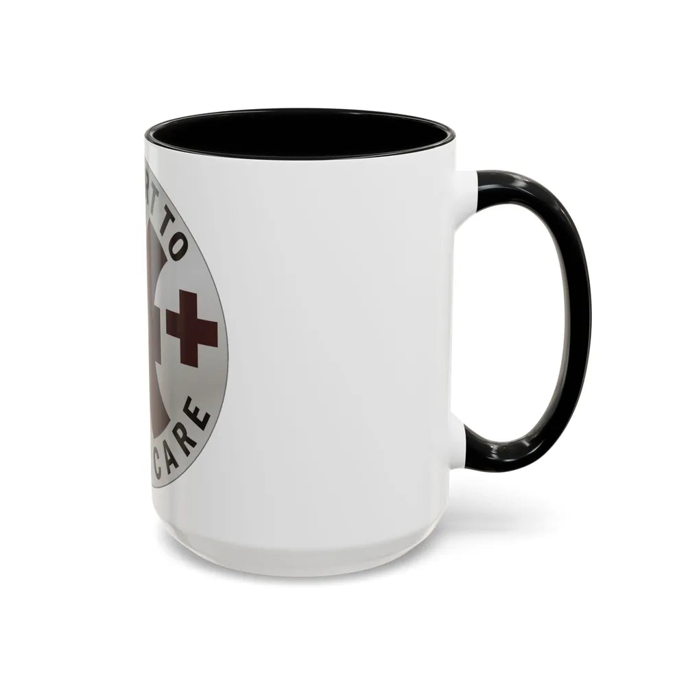 16 Medical Battalion (U.S. Army) Accent Coffee Mug-Go Mug Yourself