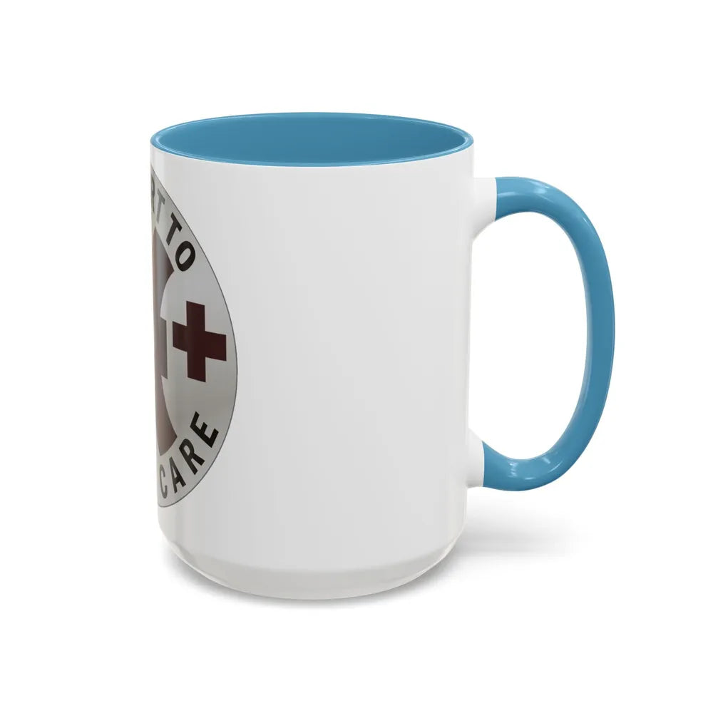 16 Medical Battalion (U.S. Army) Accent Coffee Mug-Go Mug Yourself