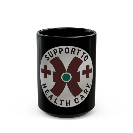 16 Medical Battalion (U.S. Army) Black Coffee Mug-15oz-Go Mug Yourself