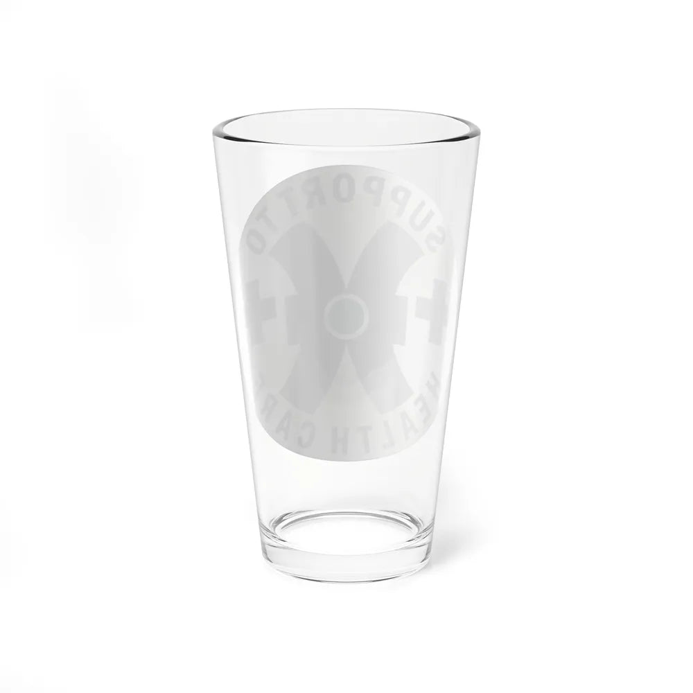 16 Medical Battalion (U.S. Army) Pint Glass 16oz-Go Mug Yourself