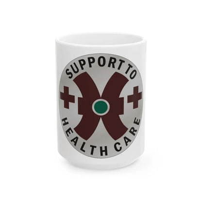 16 Medical Battalion (U.S. Army) White Coffee Mug-15oz-Go Mug Yourself