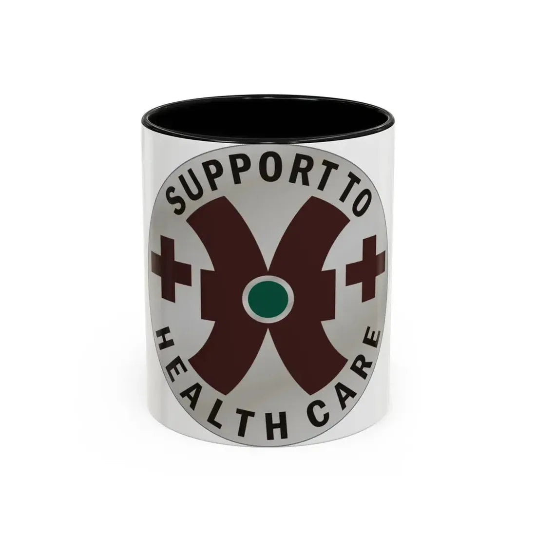 16 Medical Battalion (U.S. Army) Accent Coffee Mug 11oz Black - Go Mug Yourself