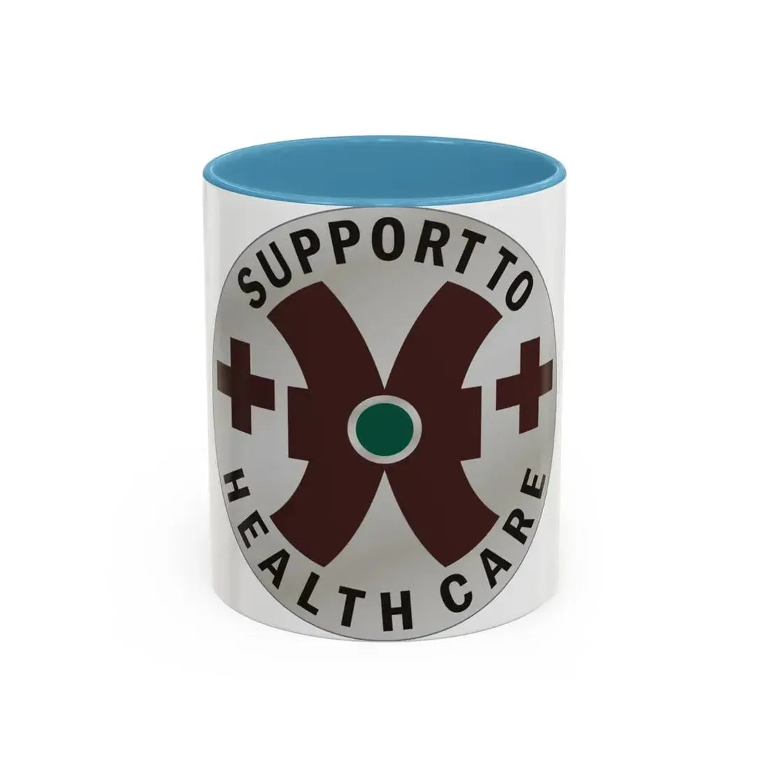 16 Medical Battalion (U.S. Army) Accent Coffee Mug 11oz Light Blue - Go Mug Yourself