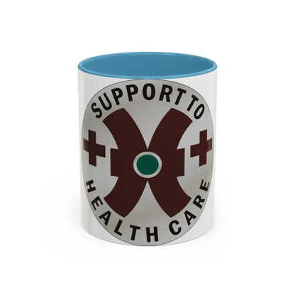 16 Medical Battalion (U.S. Army) Accent Coffee Mug 11oz Light Blue - Go Mug Yourself