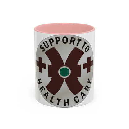 16 Medical Battalion (U.S. Army) Accent Coffee Mug 11oz Pink - Go Mug Yourself