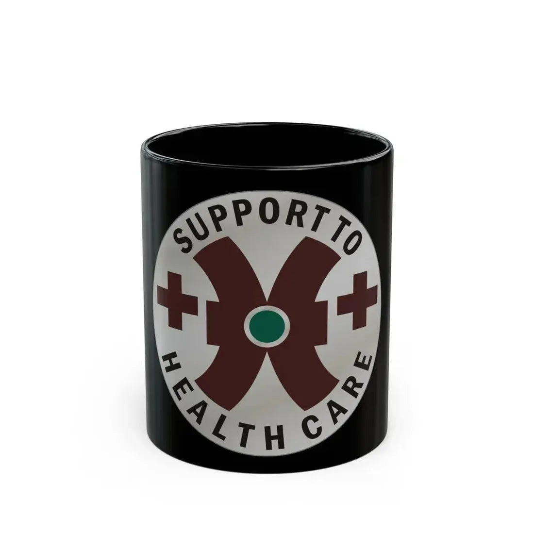 16 Medical Battalion (U.S. Army) Black Coffee Mug 11oz - Go Mug Yourself