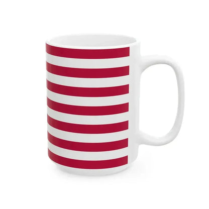 16 Star US Flag Unofficial (United States) White Coffee Mug - Go Mug Yourself