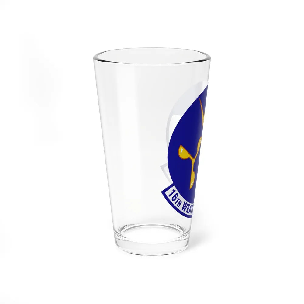 16 Weather Squadron AFWA (U.S. Air Force) Pint Glass 16oz-Go Mug Yourself