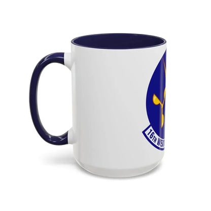 16 Weather Squadron AFWA (U.S. Air Force) Accent Coffee Mug - Go Mug Yourself