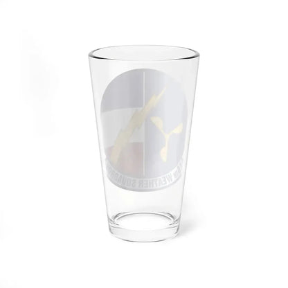 16 Weather Squadron AFWA (U.S. Air Force) Pint Glass 16oz - Go Mug Yourself