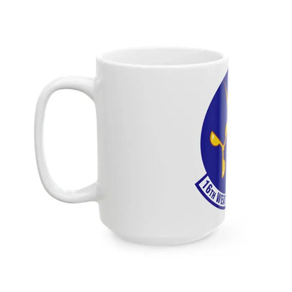 16 Weather Squadron AFWA (U.S. Air Force) White Coffee Mug - Go Mug Yourself