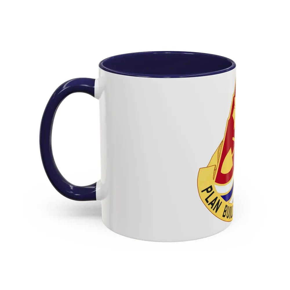 160 Engineer Group (U.S. Army) Accent Coffee Mug-Go Mug Yourself