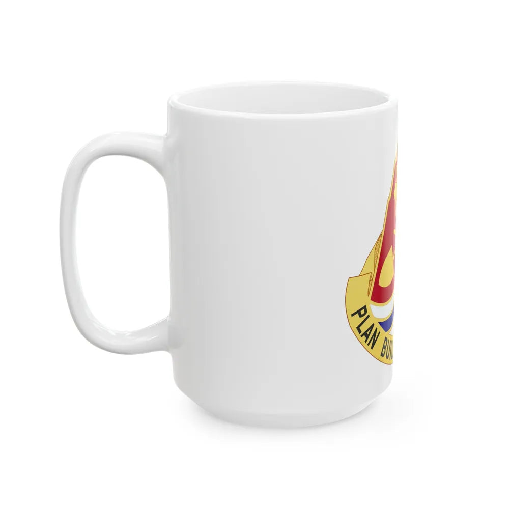 160 Engineer Group (U.S. Army) White Coffee Mug-Go Mug Yourself