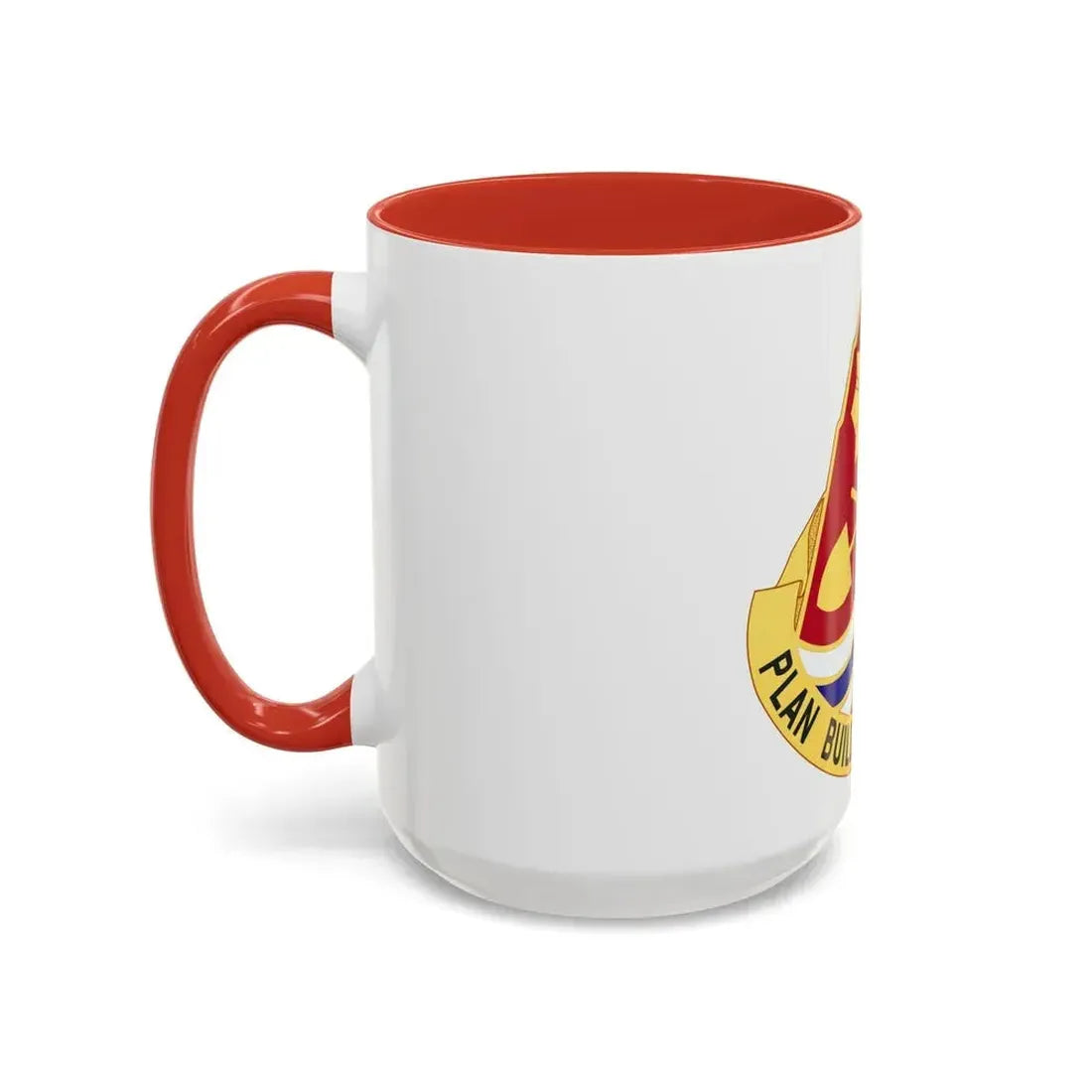 160 Engineer Group (U.S. Army) Accent Coffee Mug - Go Mug Yourself