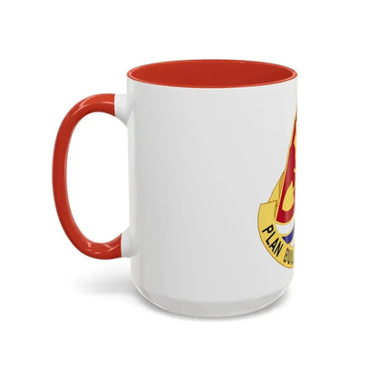 160 Engineer Group (U.S. Army) Accent Coffee Mug - Go Mug Yourself