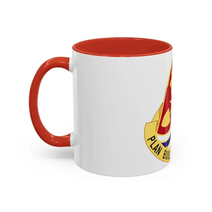 160 Engineer Group (U.S. Army) Accent Coffee Mug - Go Mug Yourself