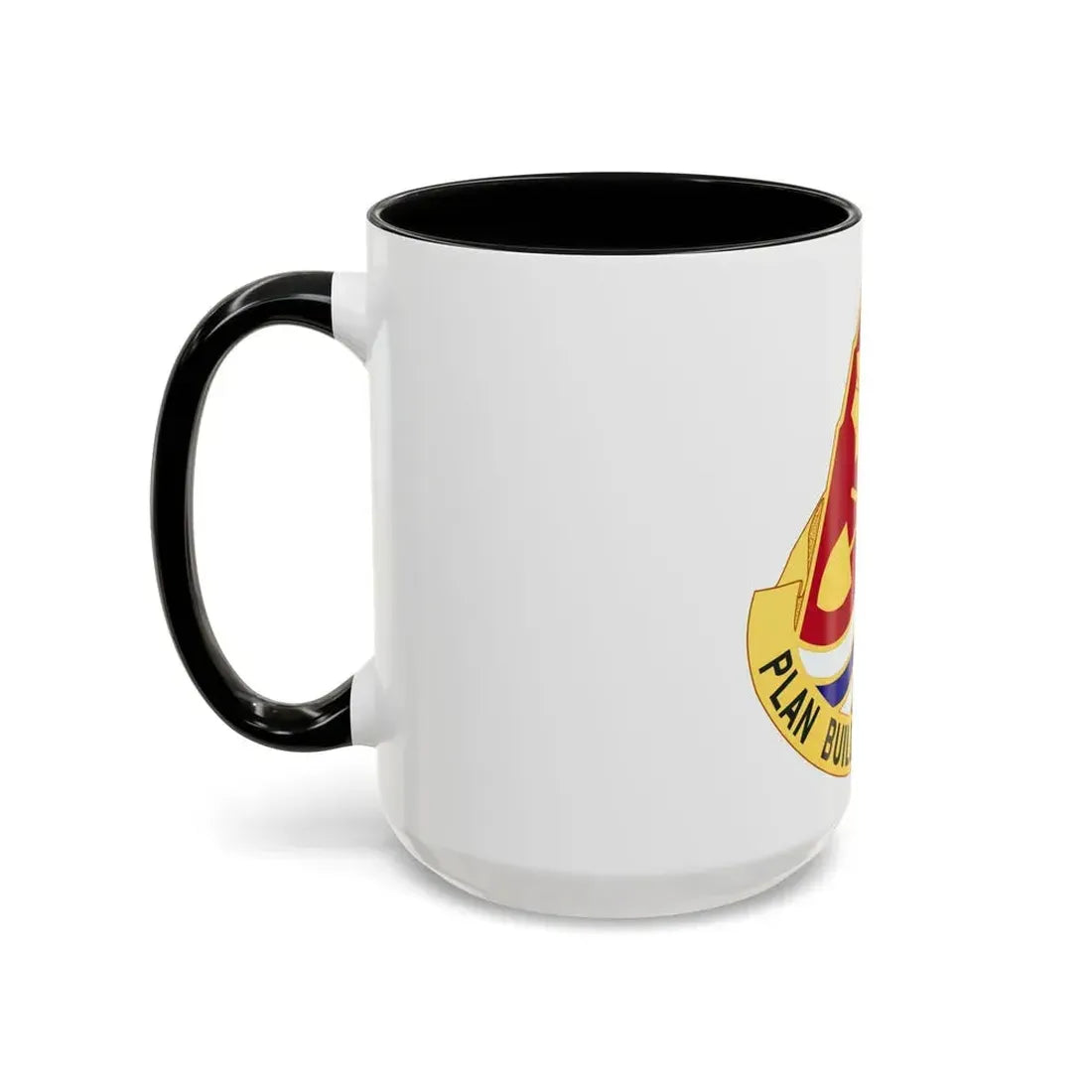 160 Engineer Group (U.S. Army) Accent Coffee Mug - Go Mug Yourself