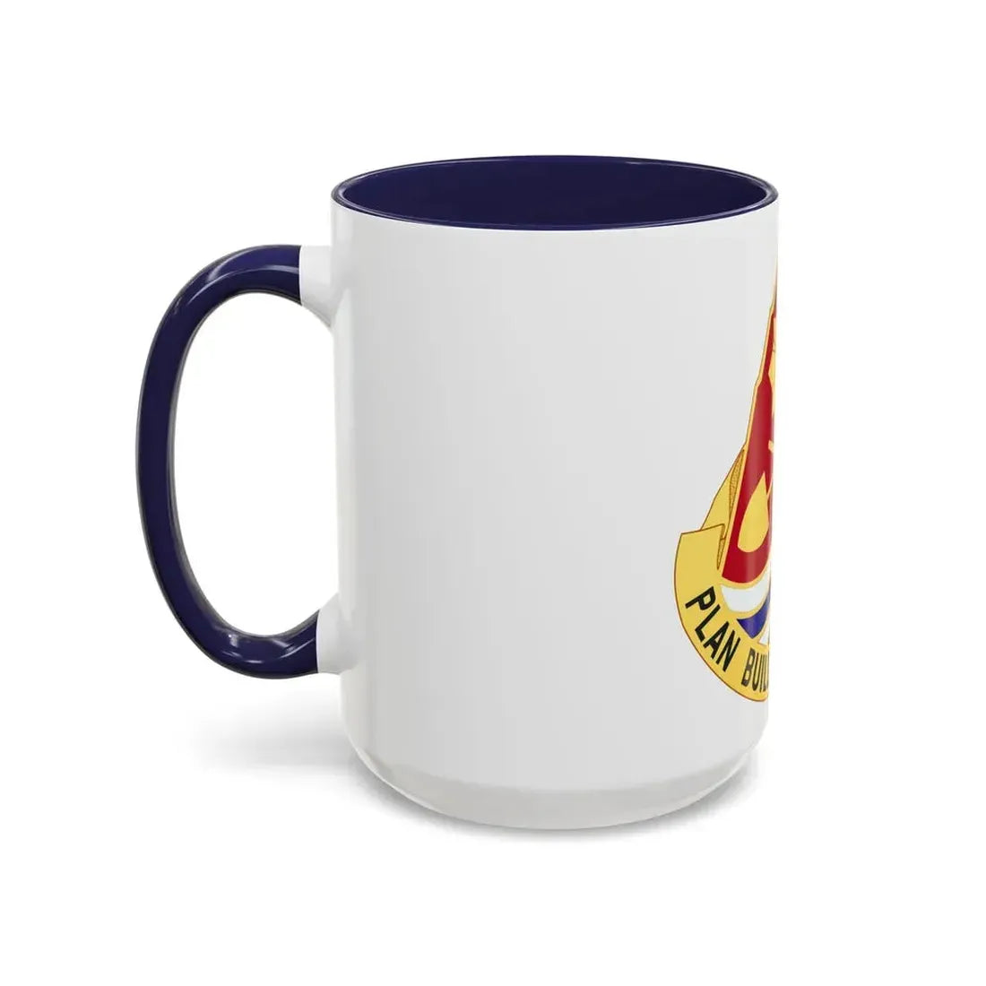 160 Engineer Group (U.S. Army) Accent Coffee Mug - Go Mug Yourself